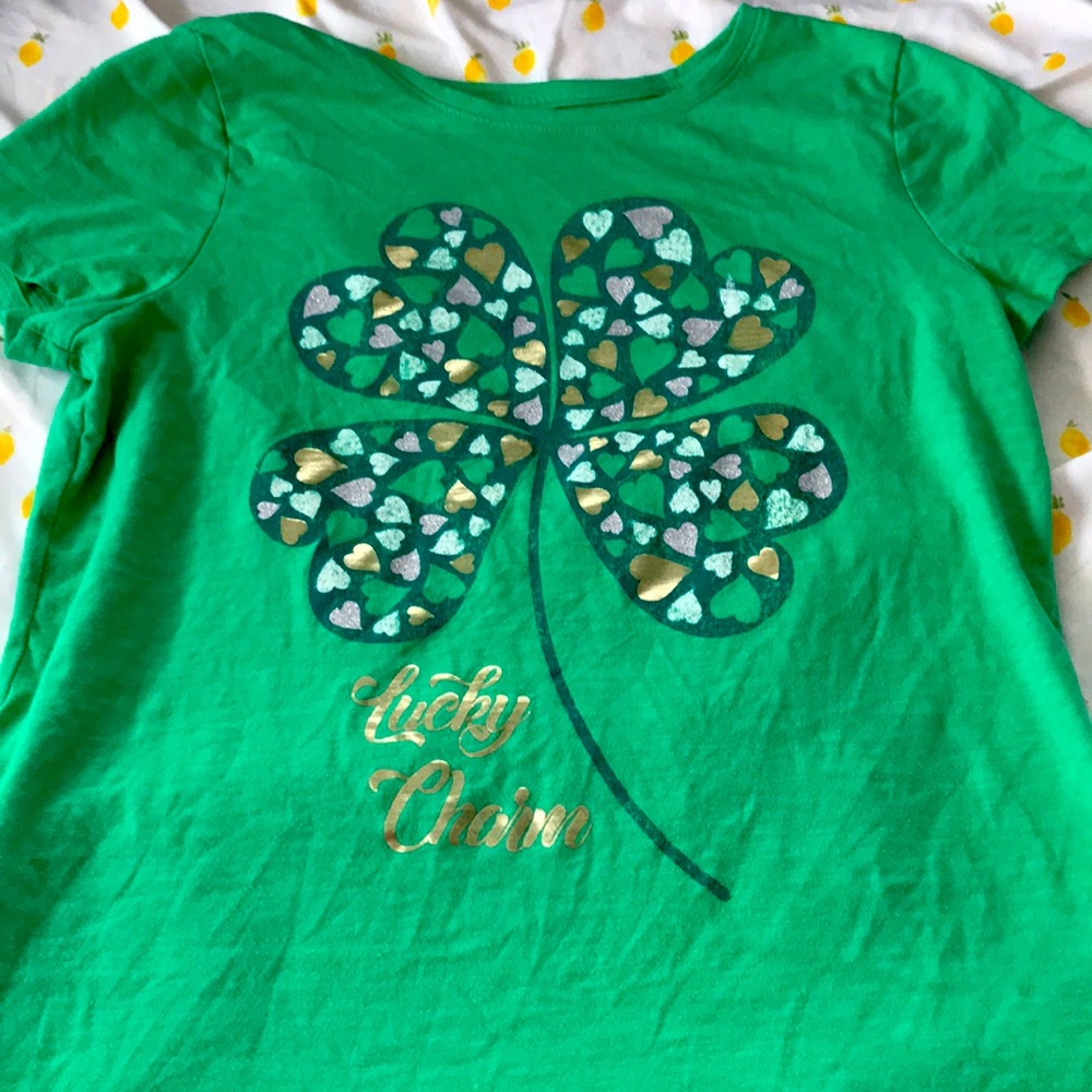 Lucky charm green St. Patrick’s Day shirt